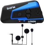 Notre test de LEXIN LX-B4FM 1-4 Motards Intercom Moto Bluetooth